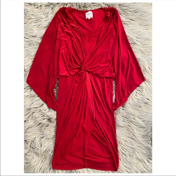 MISA Teget Dress in Red Size Small - Picture 5 of 8